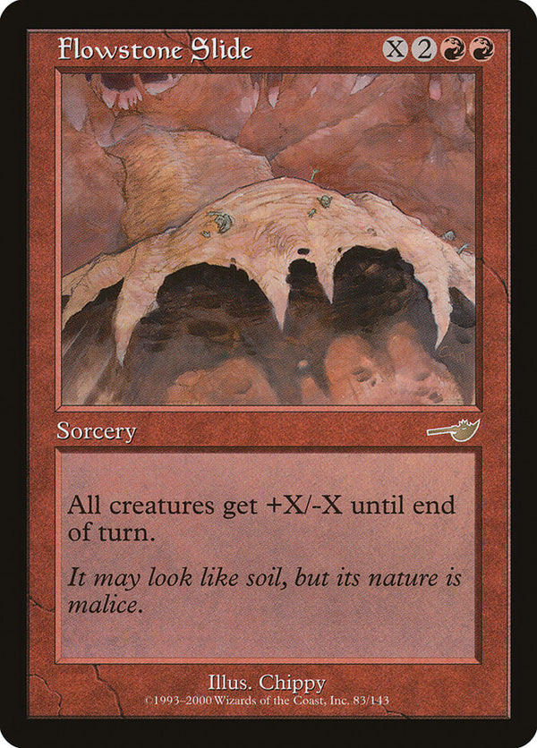 Flowstone Slide - Magic: The Gathering