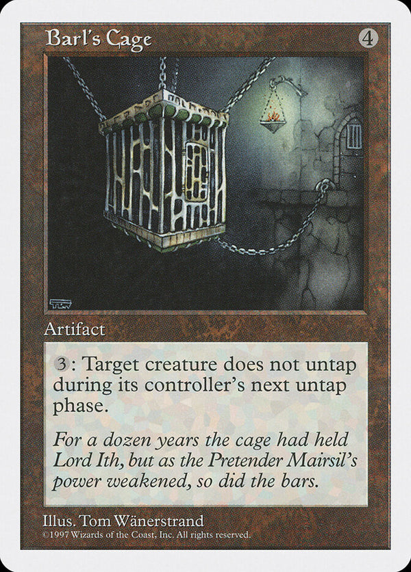 Barl's Cage - Magic: The Gathering
