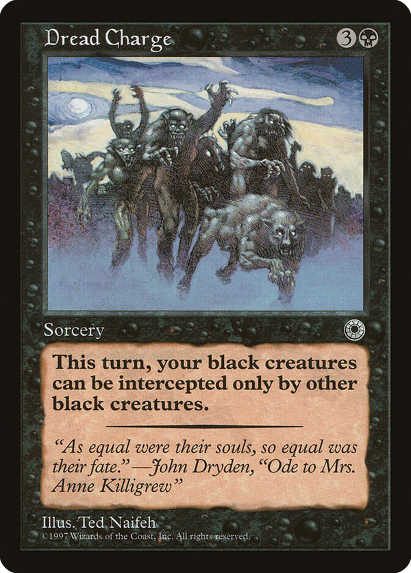 Dread Charge - Magic: The Gathering