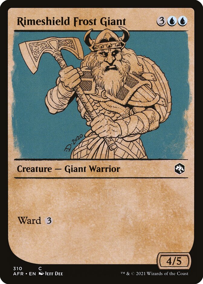 Rimeshield Frost Giant (Showcase)
