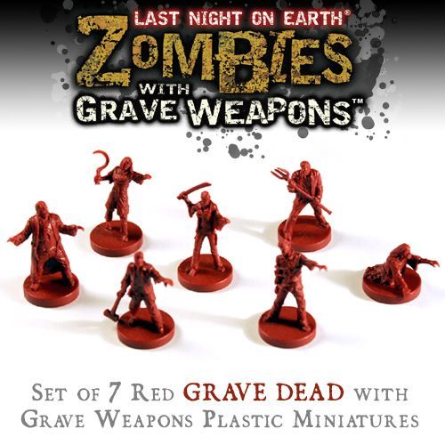 Last Night on Earth: Red Zombies with Grave Weapons
