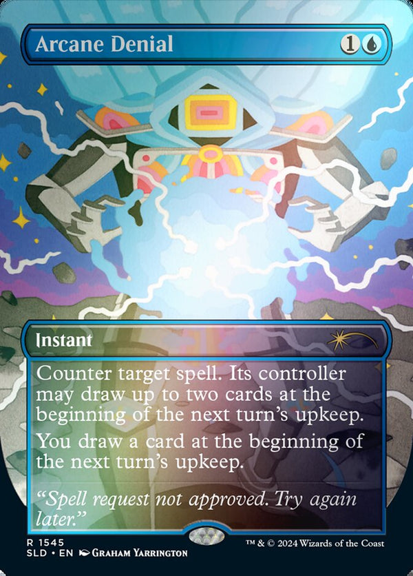 Arcane Denial (1545) (Rainbow Foil) - Magic: The Gathering