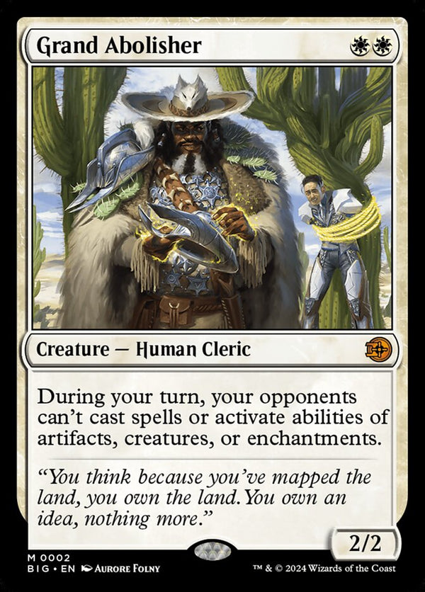 Grand Abolisher - Magic: The Gathering