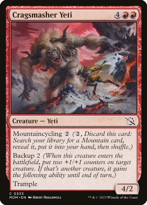 Cragsmasher Yeti - Magic: The Gathering