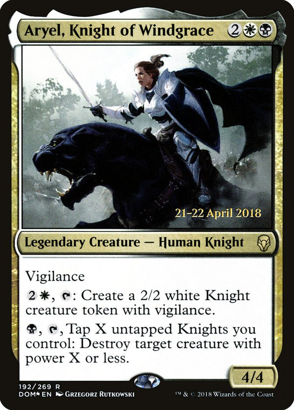 Aryel, Knight of Windgrace - Magic: The Gathering