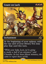 Count on Luck (First-Place Foil) - Magic: The Gathering