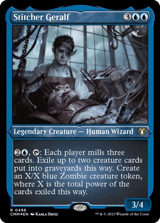 Stitcher Geralf (Foil Etched)