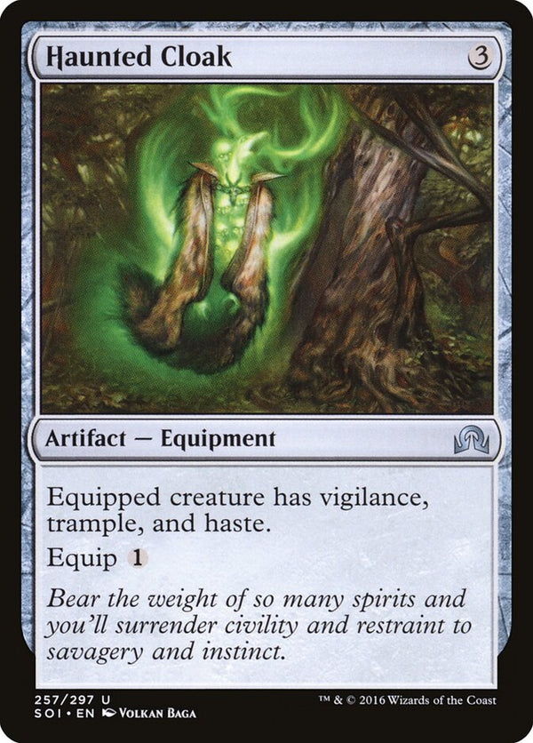 Haunted Cloak - Magic: The Gathering