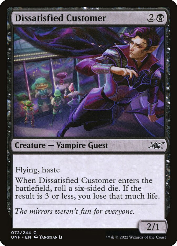 Dissatisfied Customer - Magic: The Gathering