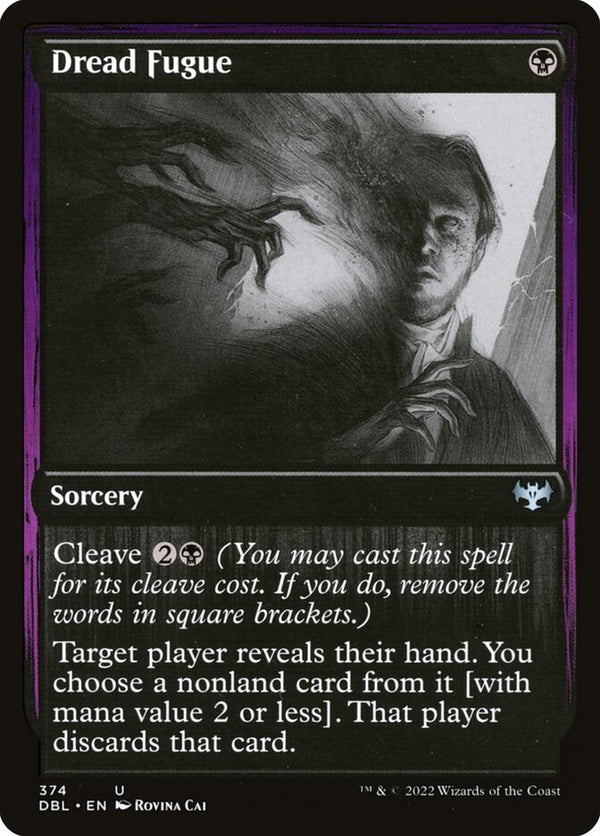 Dread Fugue - Magic: The Gathering