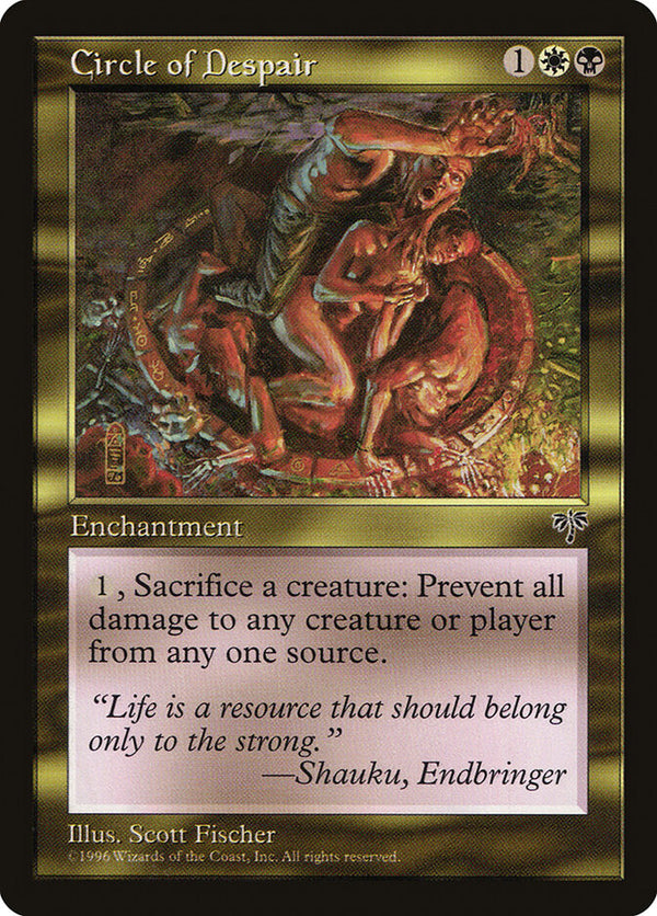 Circle of Despair - Magic: The Gathering