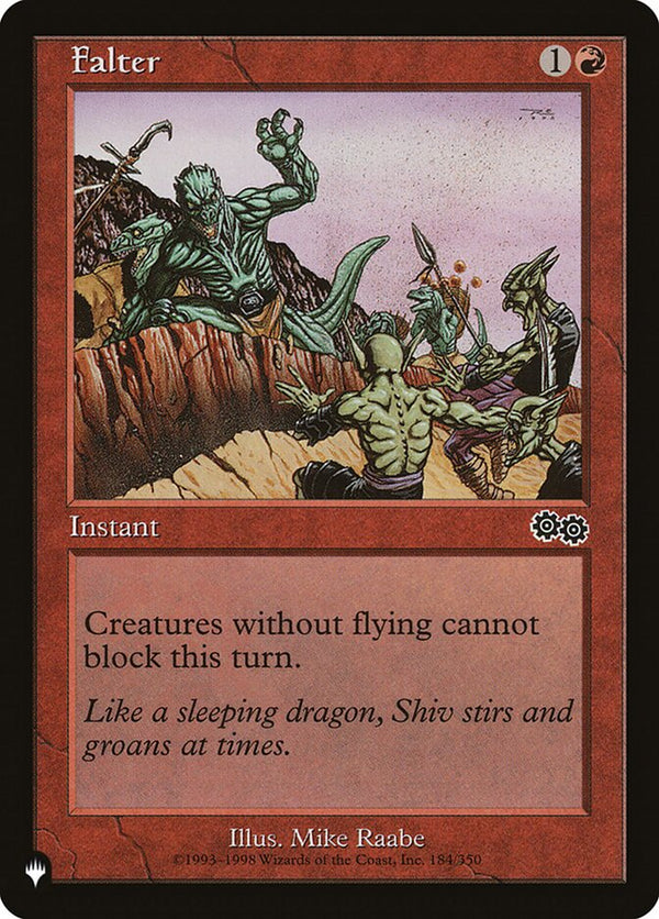 Falter - Magic: The Gathering