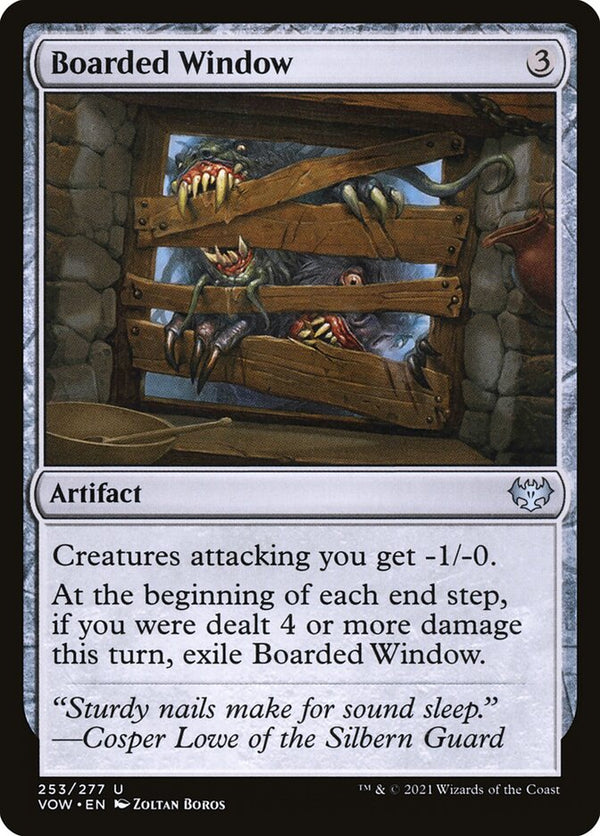 Boarded Window - Magic: The Gathering