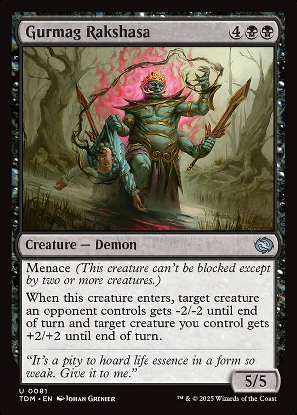 Gurmag Rakshasa - Magic: The Gathering