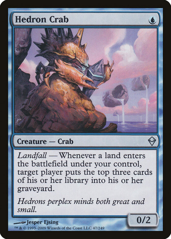 Hedron Crab - Magic: The Gathering