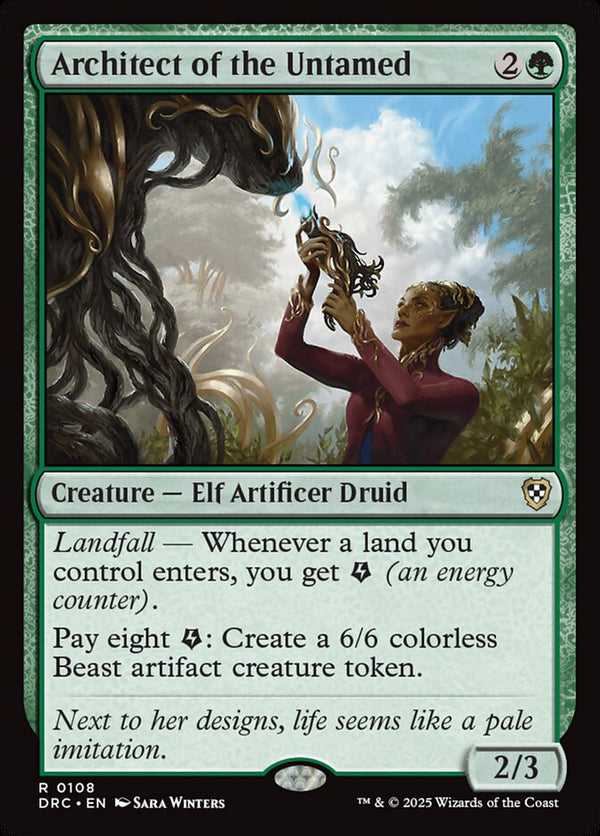 Architect of the Untamed - Magic: The Gathering