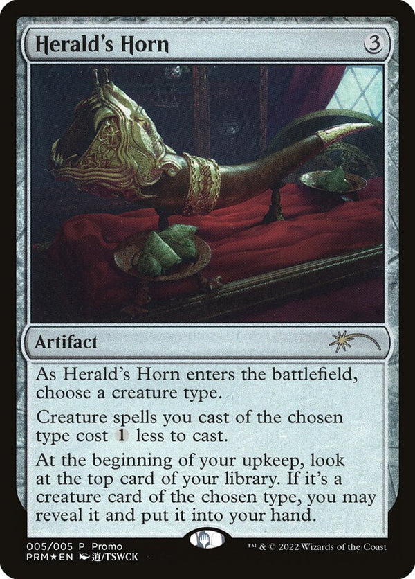 Herald's Horn (Year of the Tiger 2022) - Magic: The Gathering