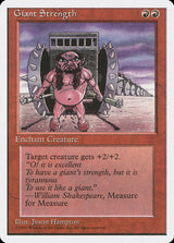 Giant Strength - Magic: The Gathering