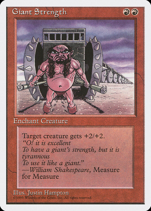 Giant Strength - Magic: The Gathering