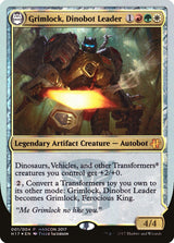 Grimlock, Dinobot Leader // Grimlock, Ferocious King - Magic: The Gathering