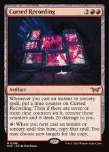 Cursed Recording (0296) - Magic: The Gathering