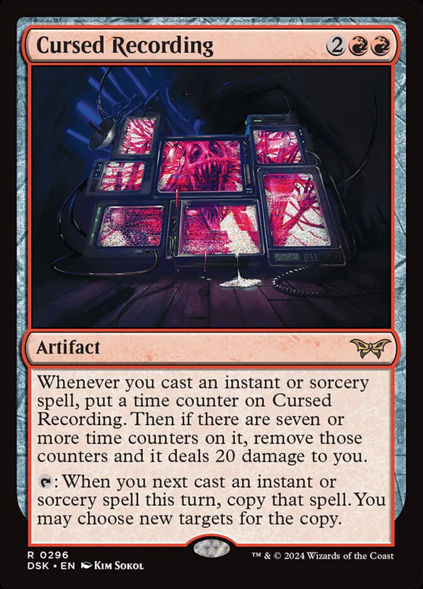 Cursed Recording (0296) - Magic: The Gathering