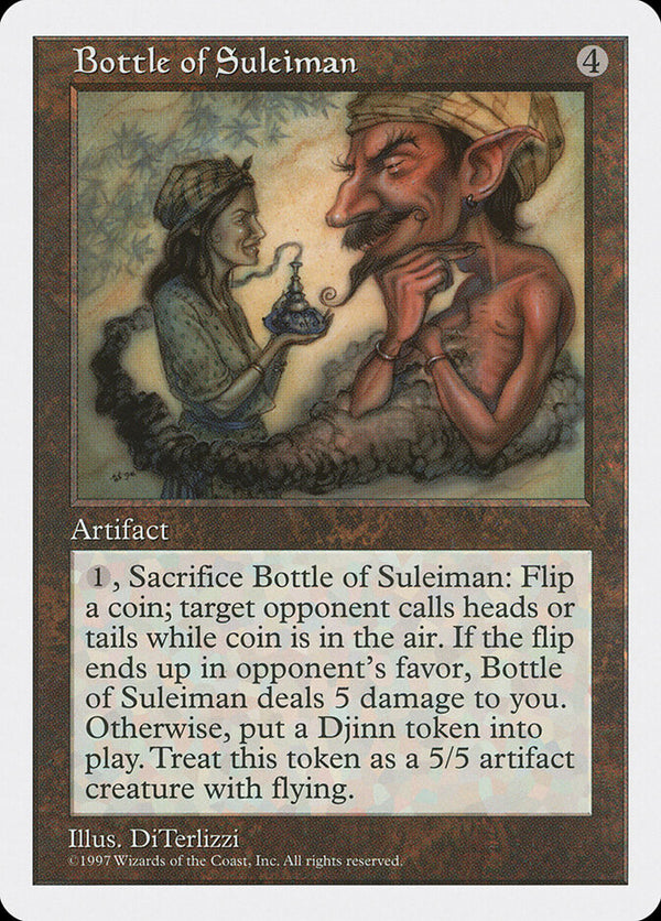 Bottle of Suleiman - Magic: The Gathering