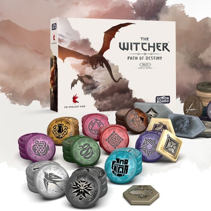 The Witcher: Path Of Destiny – Acrylic Tokens Tales