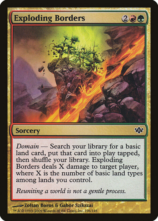 Exploding Borders - Magic: The Gathering