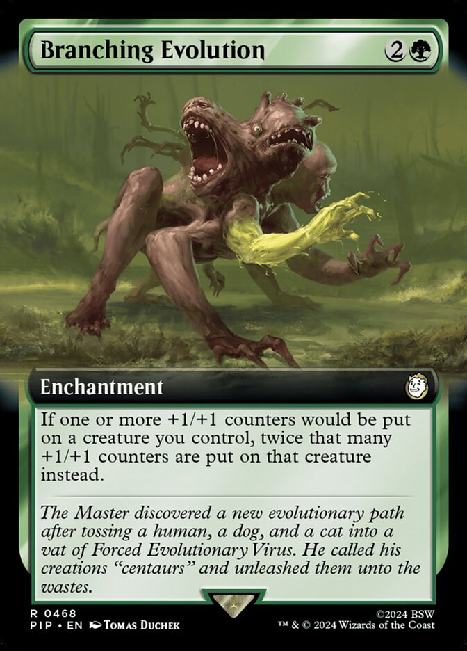 Branching Evolution (Extended Art)
