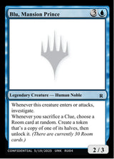 Blu, Mansion Prince - Magic: The Gathering