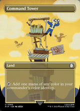 Command Tower (Borderless) - Magic: The Gathering