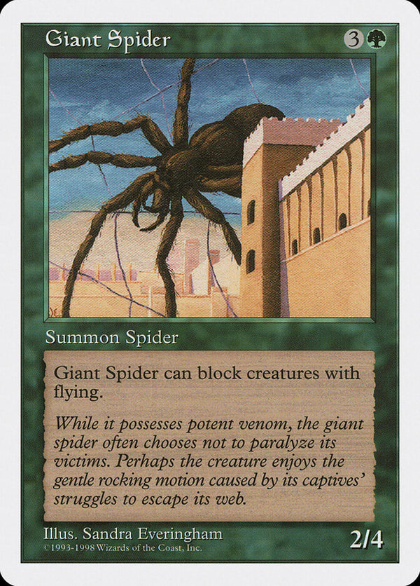 Giant Spider - Magic: The Gathering