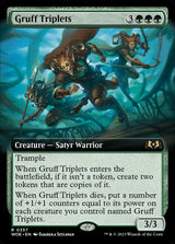 Gruff Triplets (Extended Art) - Magic: The Gathering
