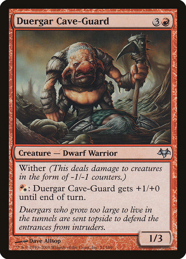 Duergar Cave-Guard - Magic: The Gathering