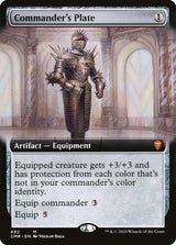 Commander's Plate (Extended Art) - Magic: The Gathering