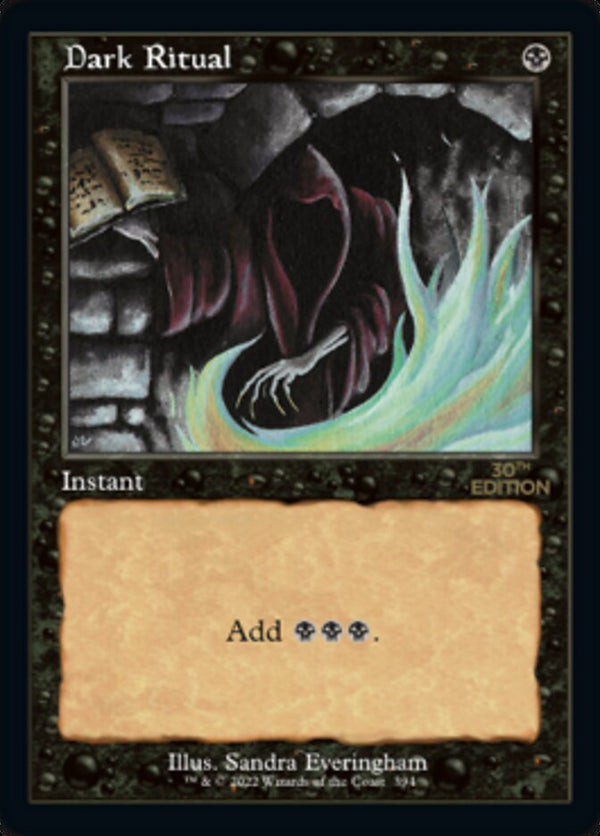 Dark Ritual (Retro Frame) - Magic: The Gathering