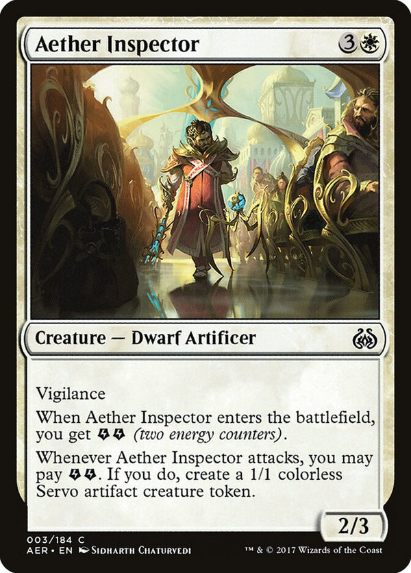 Aether Inspector - Magic: The Gathering