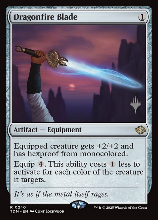 Dragonfire Blade - Magic: The Gathering