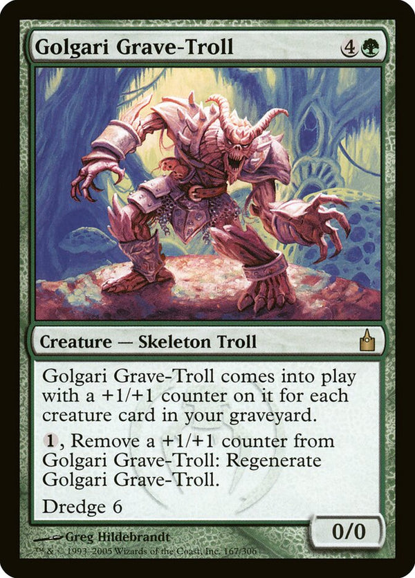 Golgari Grave-Troll - Magic: The Gathering