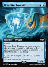 Deceptive Frostkite (Extended Art) - Magic: The Gathering
