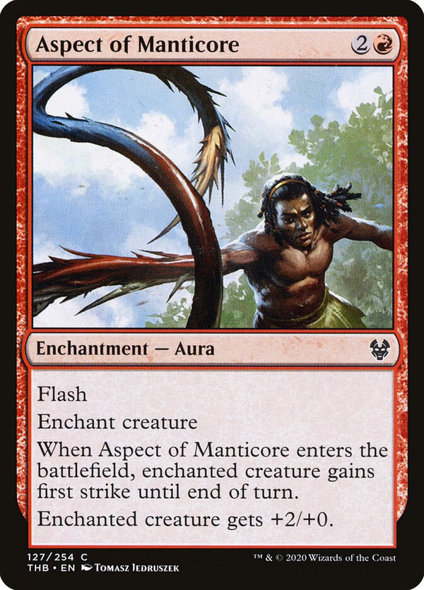 Aspect of Manticore - Magic: The Gathering