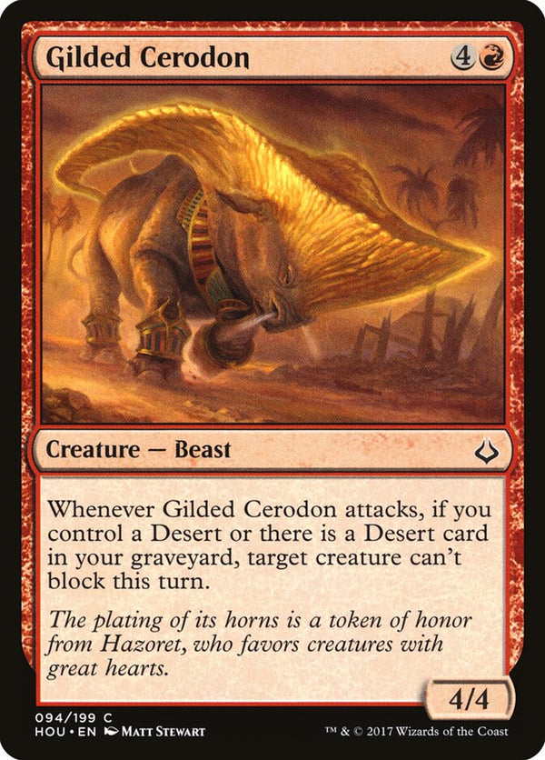 Gilded Cerodon - Magic: The Gathering