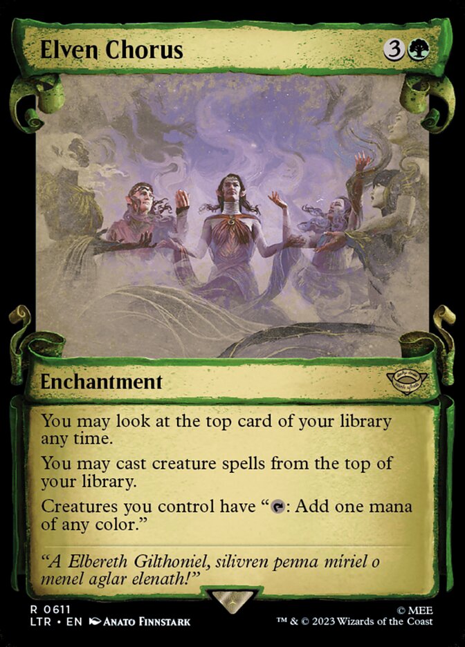 Elven Chorus (Showcase Scrolls)