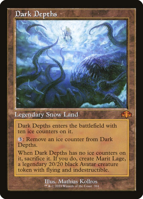 Dark Depths (Retro Frame) - Magic: The Gathering
