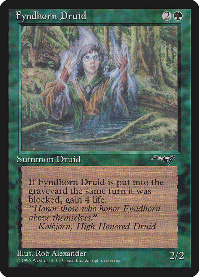 Fyndhorn Druid (Facing Right)