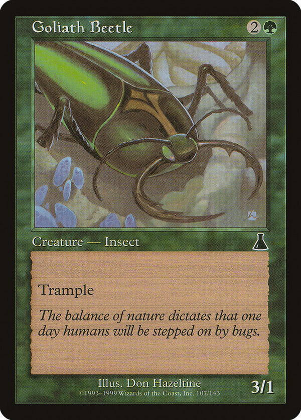 Goliath Beetle - Magic: The Gathering