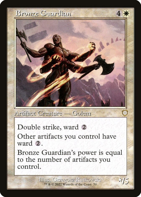Bronze Guardian (Retro Frame) - Magic: The Gathering