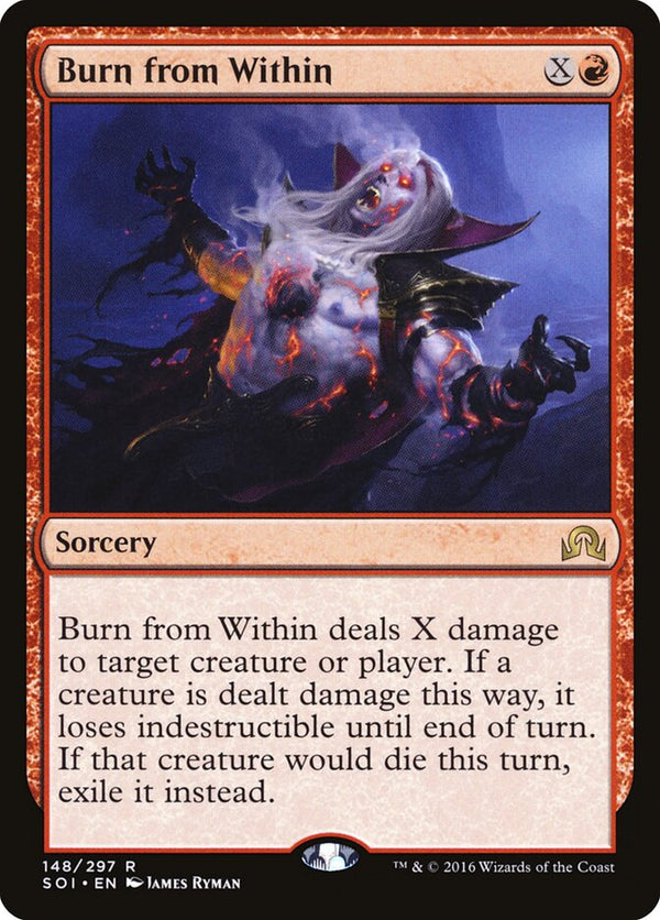 Burn from Within - Magic: The Gathering