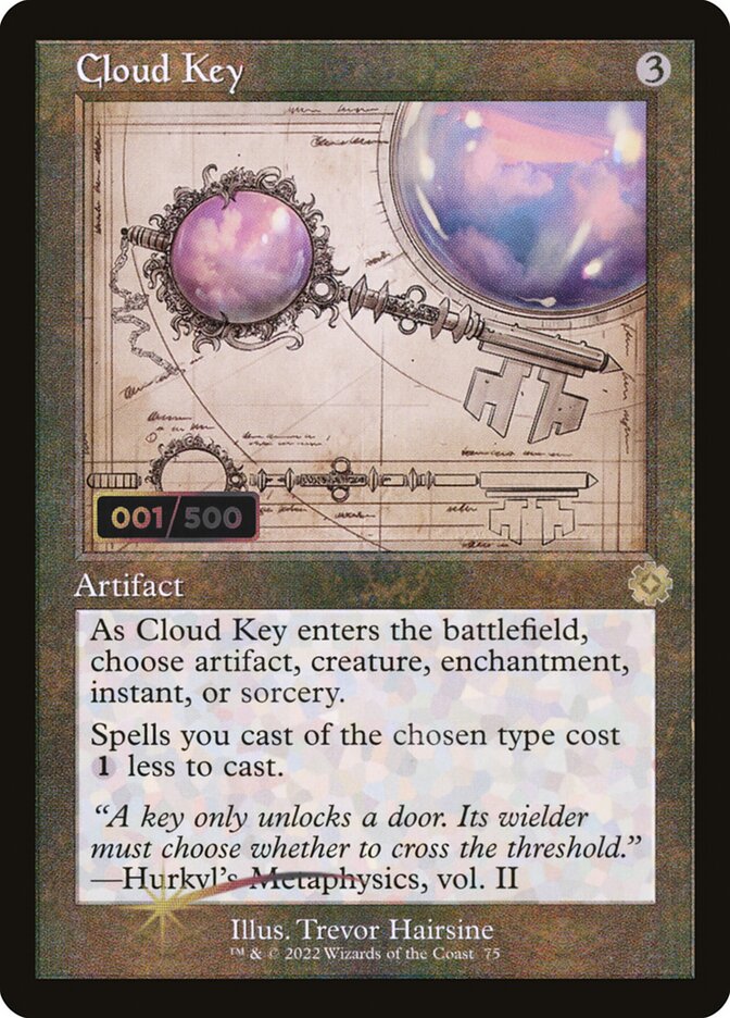Cloud Key (Schematic) (Serial Numbered)